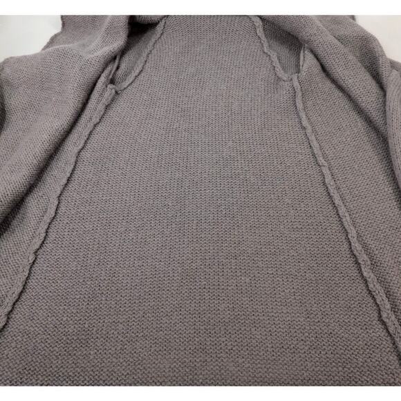 Soft Surroundings Duster Cardigan XS Gray Open Front Maxi Fairy Grunge Witchy - Picture 16 of 16